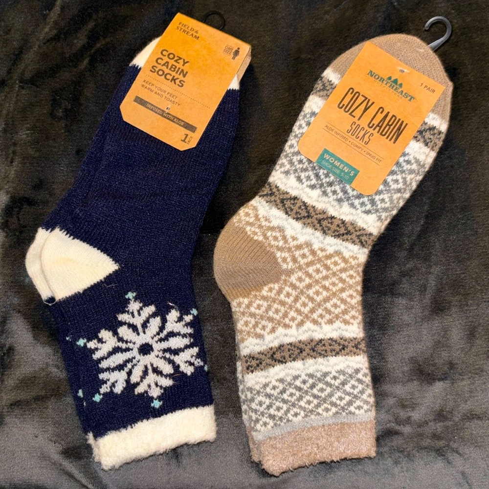 Cozy Cabin Socks